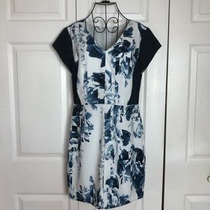 Banana republic floral day dress